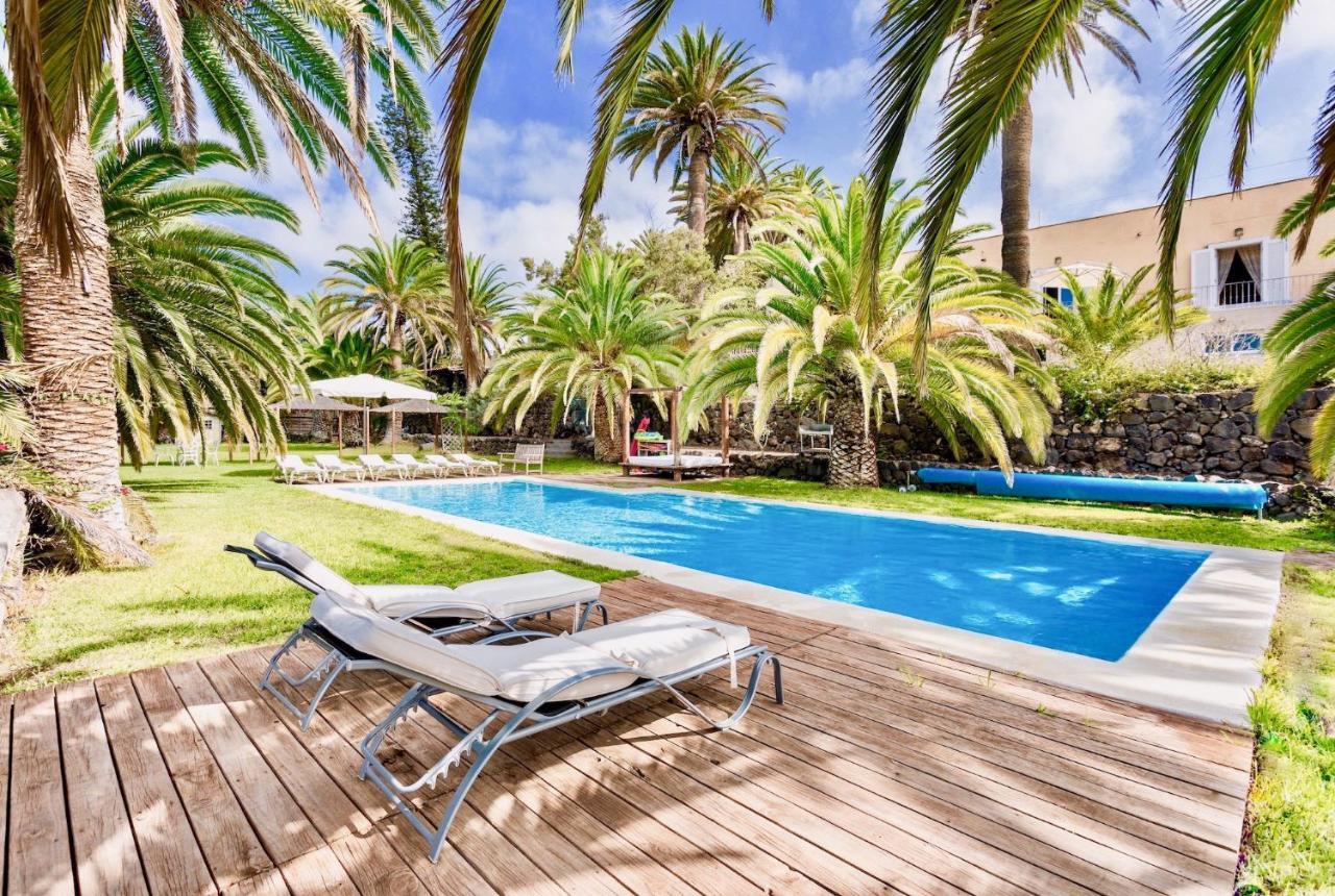 Detached Villa With Garden, Heated And Private Pool, Sea View, Parking Free Tijoco de Abajo Kültér fotó