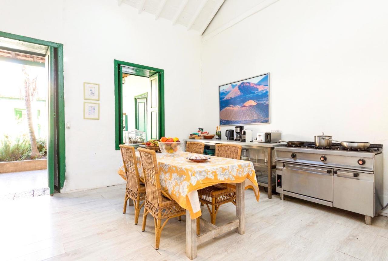 Detached Villa With Garden, Heated And Private Pool, Sea View, Parking Free Tijoco de Abajo Kültér fotó