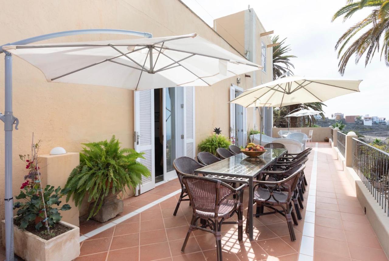 Detached Villa With Garden, Heated And Private Pool, Sea View, Parking Free Tijoco de Abajo Kültér fotó